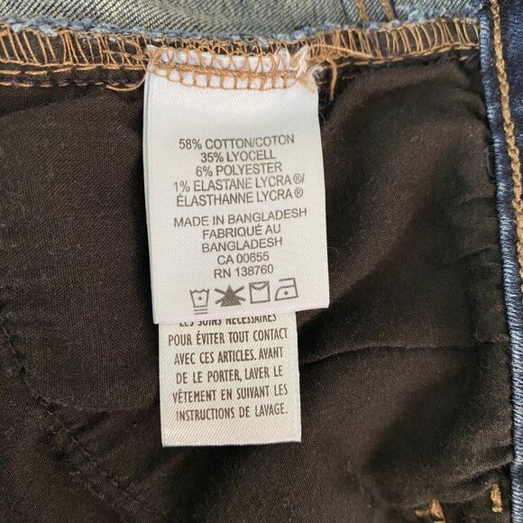 R Jeans The Signature Soft Skinny Fit Size 30 Petite - Picture 7 of 10